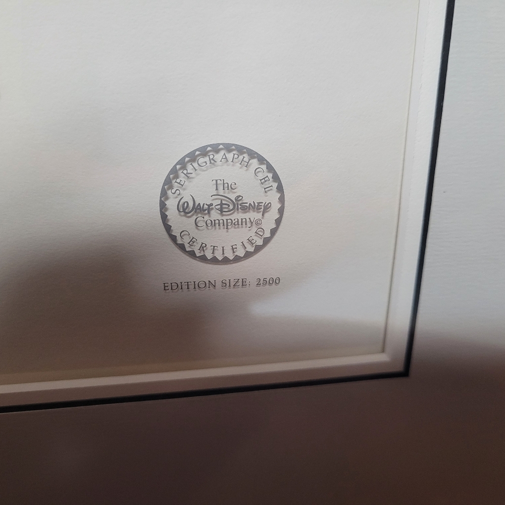 Disney Mickey Mouse Polo Framed Art 19"w X 16"h - Picture 4 of 7